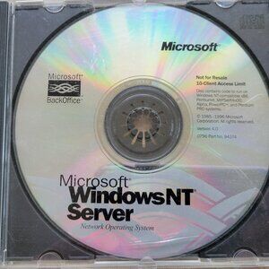 Vintage - Microsoft Windows NT Server Version 4.0